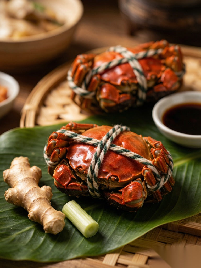 Fresh Mud Crab (Red-Roe, 500g)