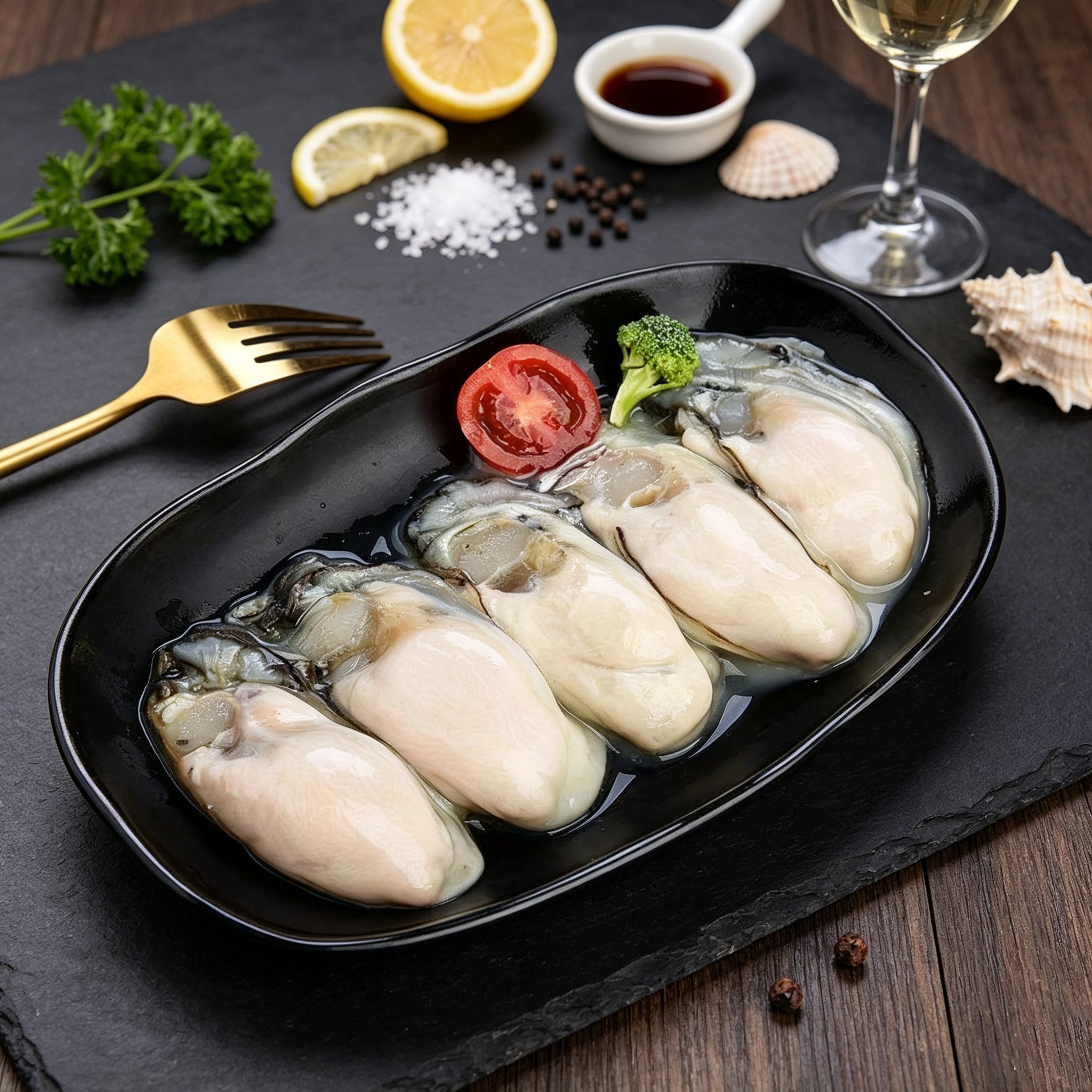 Frozen Shell-Free Oyster Meat (1000g)
